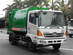 Xe cuốn ép rác 9 khối Hino FC9JESW